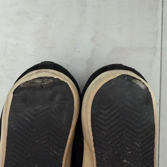 Golden Goose Super-Star Black Suede Sneakers with Silver Star PRICED TO SELL - Picture 8 of 11